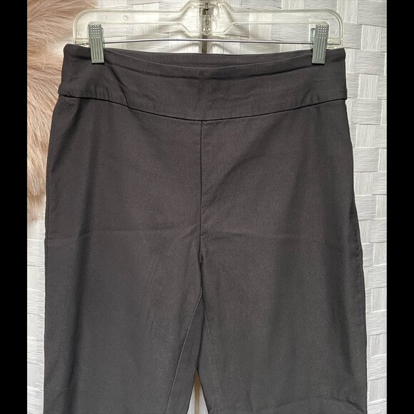 Tribal Charcoal Gray Stretch Pants Size 10 - Picture 2 of 6